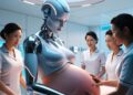 AI pregnant robot